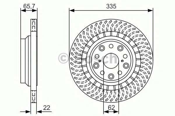 Imagine Disc frana BOSCH 0 986 479 T34