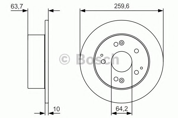 Imagine Disc frana BOSCH 0 986 479 V39