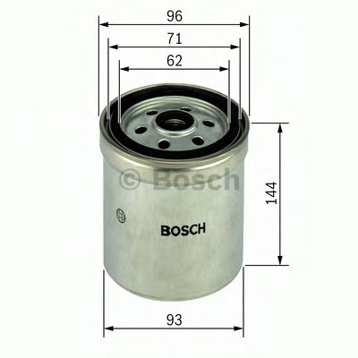 Imagine filtru combustibil BOSCH 1 457 434 419