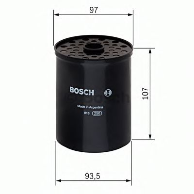 Imagine filtru combustibil BOSCH 1 457 434 448