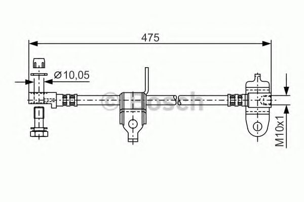 Imagine Furtun frana BOSCH 1 987 481 045