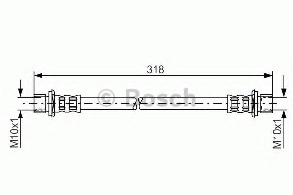 Imagine Furtun frana BOSCH 1 987 481 062