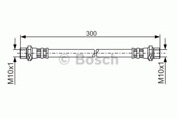 Imagine Furtun frana BOSCH 1 987 481 141