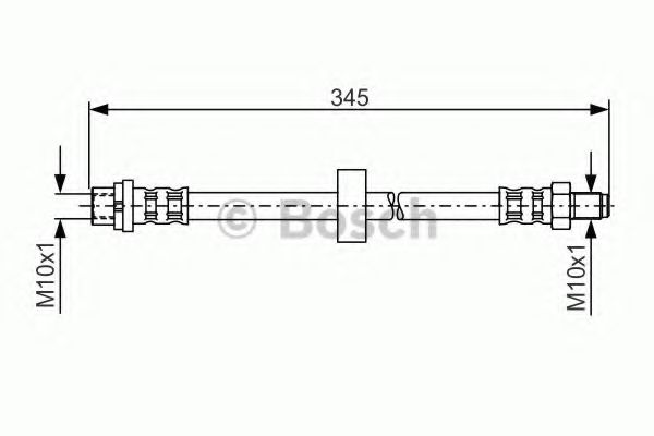 Imagine Furtun frana BOSCH 1 987 481 168