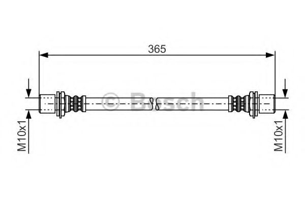 Imagine Furtun frana BOSCH 1 987 481 200