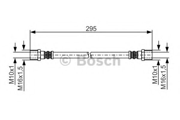 Imagine Furtun frana BOSCH 1 987 481 204