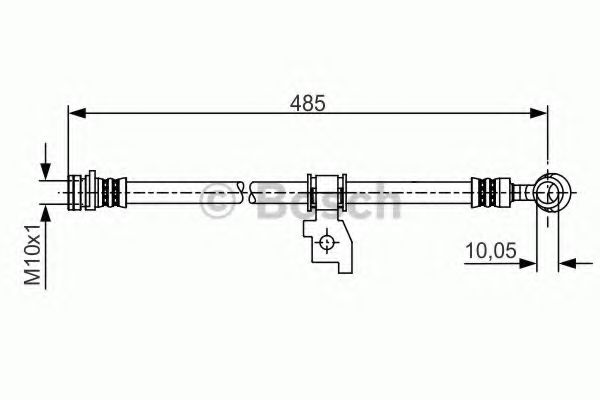 Imagine Furtun frana BOSCH 1 987 481 205