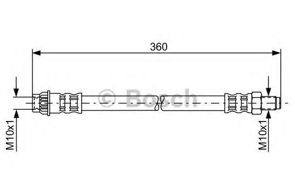 Imagine Furtun frana BOSCH 1 987 481 269