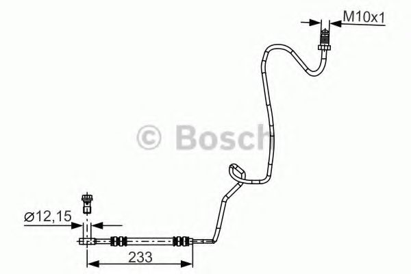 Imagine Furtun frana BOSCH 1 987 481 339