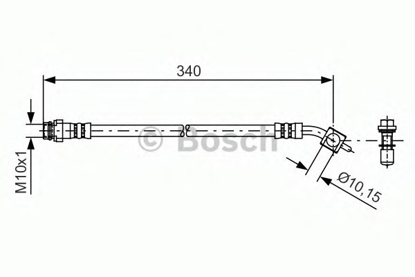 Imagine Furtun frana BOSCH 1 987 481 424