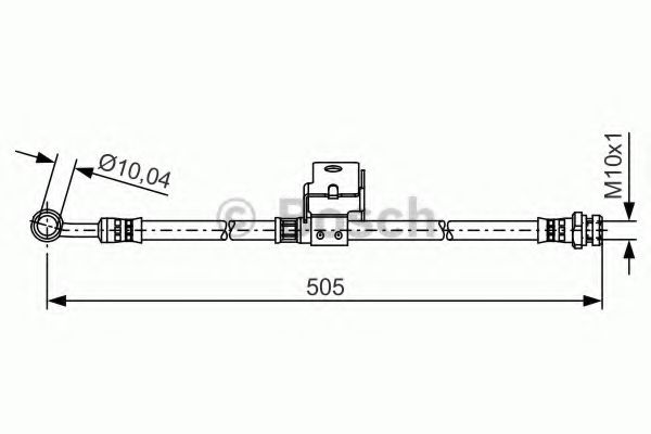 Imagine Furtun frana BOSCH 1 987 481 506