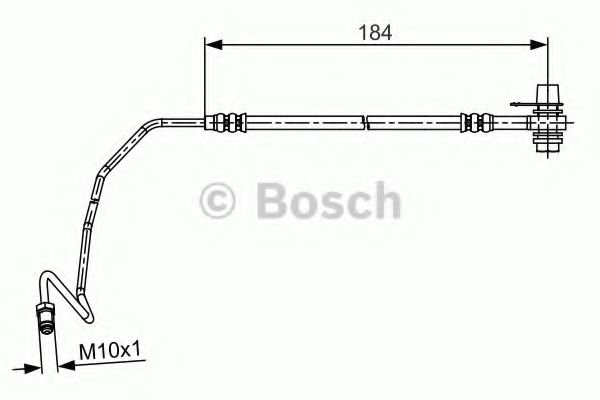 Imagine Furtun frana BOSCH 1 987 481 534