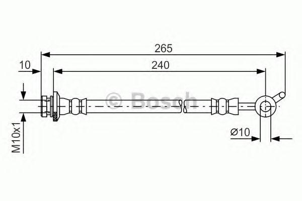 Imagine Furtun frana BOSCH 1 987 481 570