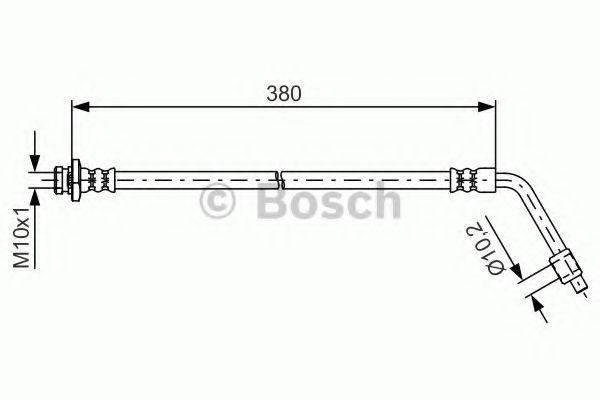 Imagine Furtun frana BOSCH 1 987 481 623