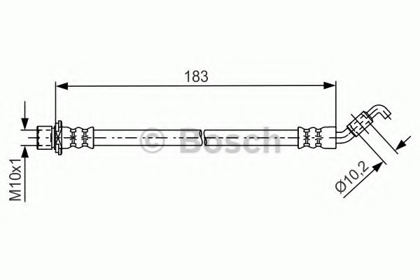 Imagine Furtun frana BOSCH 1 987 481 639