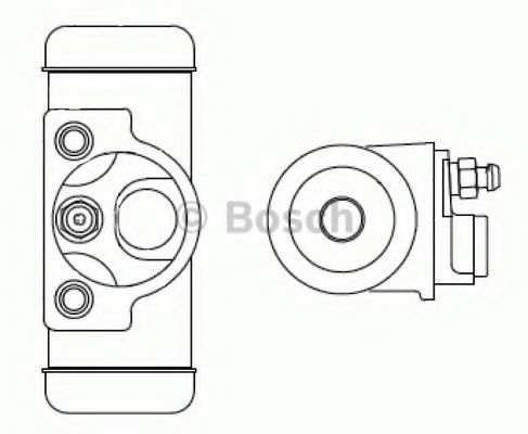 Imagine Cilindru receptor frana BOSCH F 026 002 344