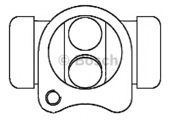 Imagine Cilindru receptor frana BOSCH F 026 002 345