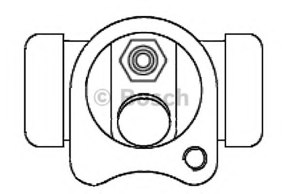 Imagine Cilindru receptor frana BOSCH F 026 002 346