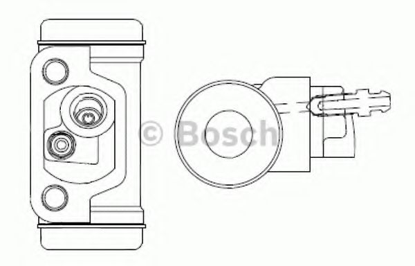 Imagine Set cilindru receptor frana BOSCH F 026 002 357