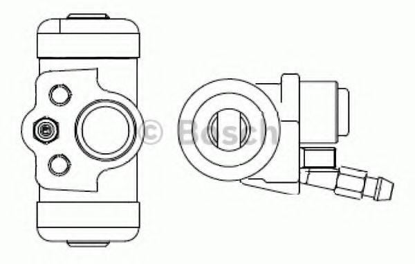 Imagine Cilindru receptor frana BOSCH F 026 002 358