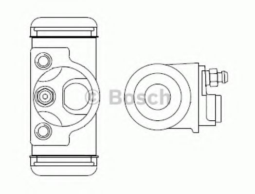 Imagine Cilindru receptor frana BOSCH F 026 002 372