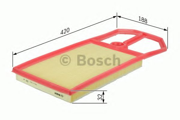 Imagine Filtru aer BOSCH F 026 400 019