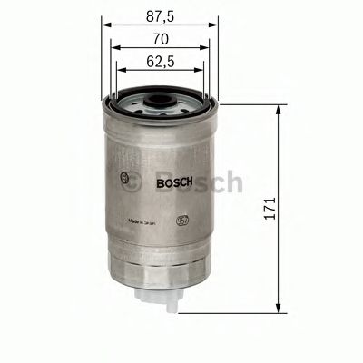 Imagine filtru combustibil BOSCH F 026 402 013