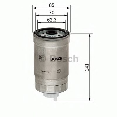 Imagine filtru combustibil BOSCH F 026 402 043