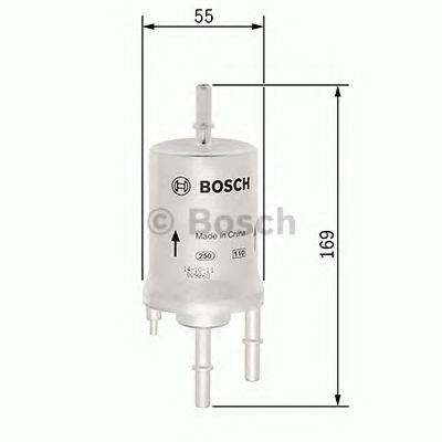 Imagine filtru combustibil BOSCH F 026 403 764