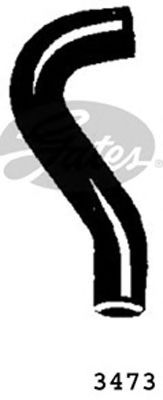 Furtun radiator GATES 3473
