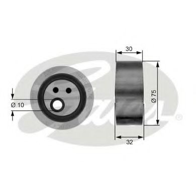 Imagine rola intinzator,curea transmisie GATES T38229