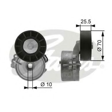 Imagine rola intinzator,curea transmisie GATES T38392