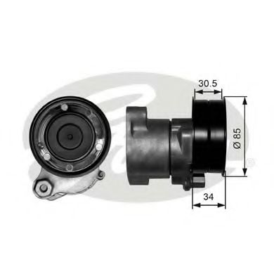 Intinzator curea, curea distributie GATES T38571