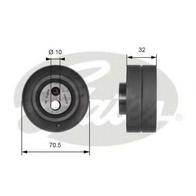 Imagine rola intinzator,curea distributie GATES T41141