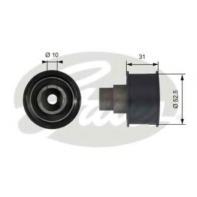 Imagine Rola ghidare/conducere, curea distributie GATES T42080