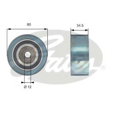 Imagine Rola ghidare/conducere, curea distributie GATES T42193