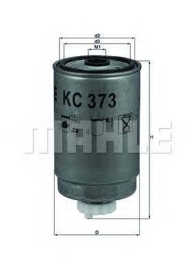 Imagine filtru combustibil KNECHT KC 373