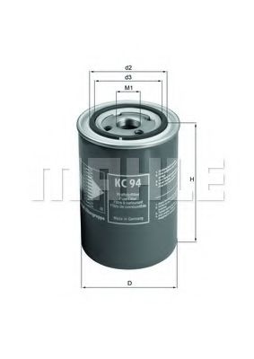 Imagine filtru combustibil KNECHT KC 94