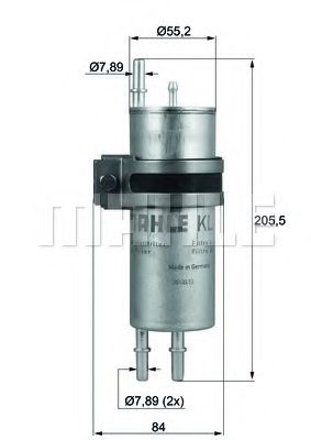 Imagine filtru combustibil KNECHT KLH 42