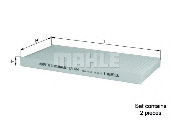 Imagine Filtru, aer habitaclu KNECHT LA 444/S