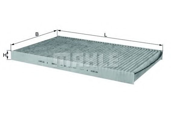 Imagine Filtru, aer habitaclu KNECHT LAK 309