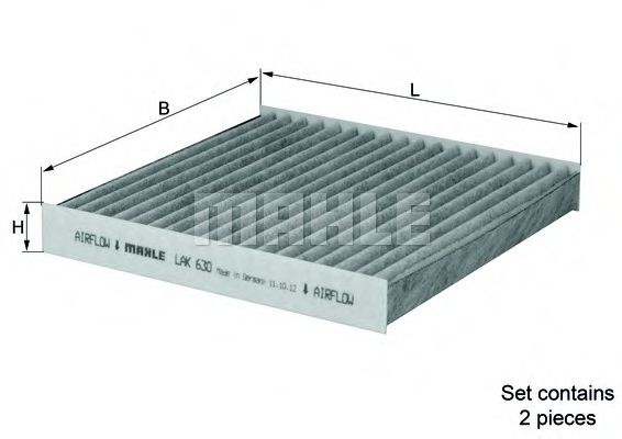 Imagine Filtru, aer habitaclu KNECHT LAK 630/S