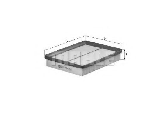 Imagine Filtru aer KNECHT LX 1039