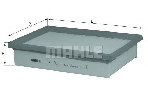 Imagine Filtru aer KNECHT LX 1997