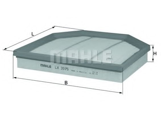 Imagine Filtru aer KNECHT LX 2075