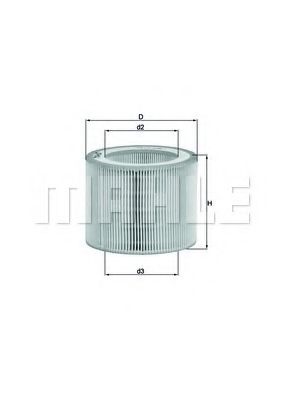 Imagine Filtru aer KNECHT LX 3009