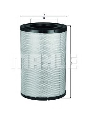 Imagine Filtru aer KNECHT LX 3137