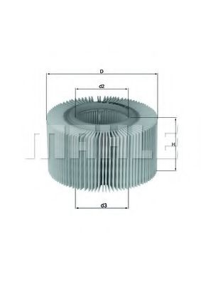 Imagine Filtru aer KNECHT LX 578