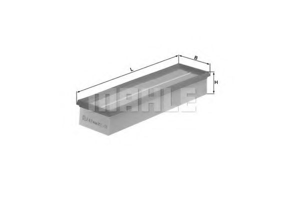 Imagine Filtru aer KNECHT LX 617