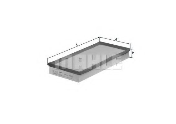 Imagine Filtru aer KNECHT LX 726